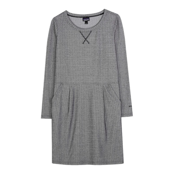 Patagonia Herringbone Active Dress in Gray Size S - Picture 1 of 9